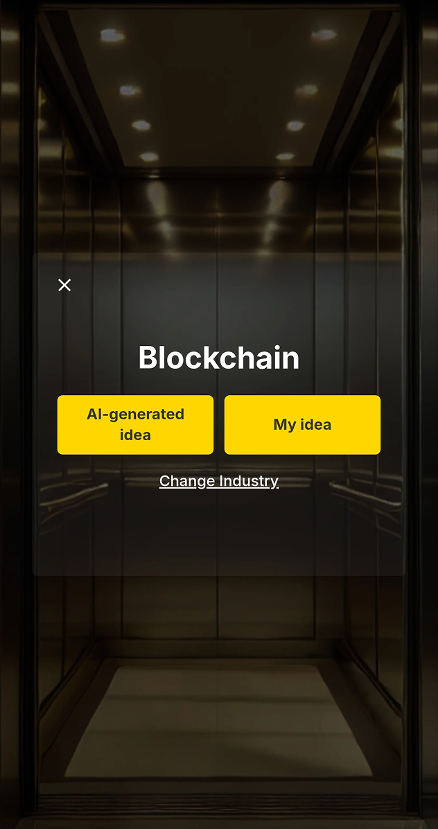 AI 아이디어 생성기 옵션